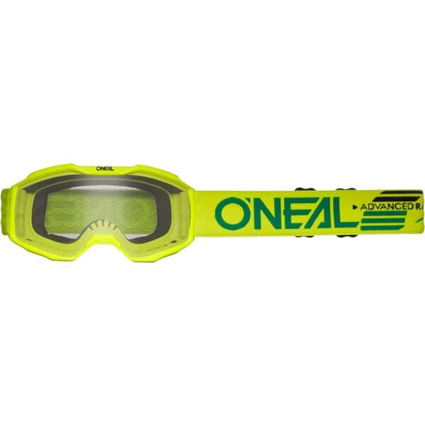 Oneal B-10 Goggle SOLID neon yellow - clear