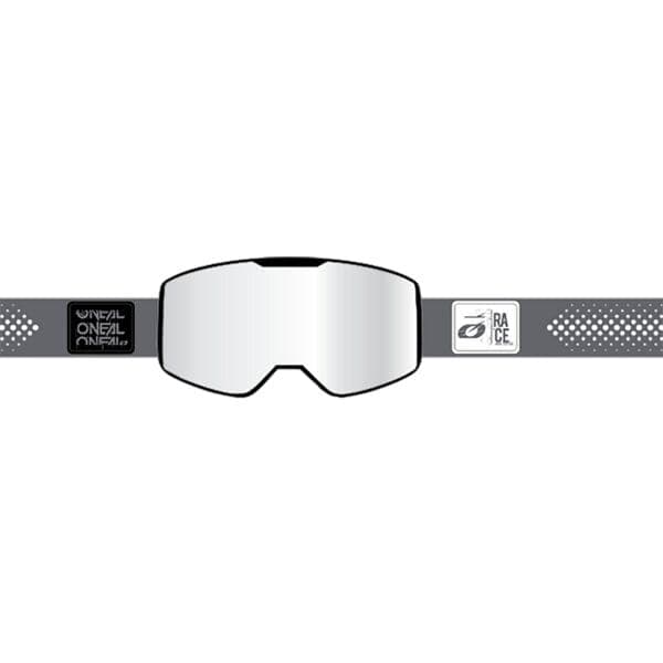 Oneal B-20 Goggle STATIC Grey - silver mirror