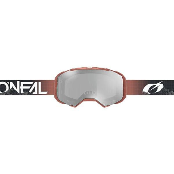 Oneal B-20 Goggle COVERT Black/Red - clear