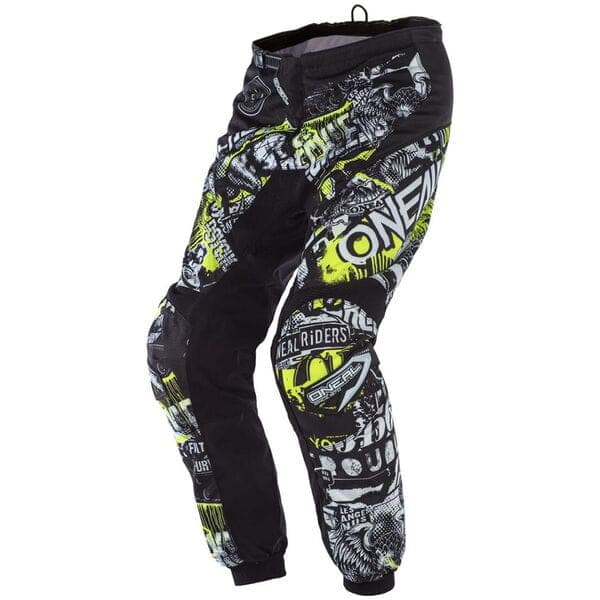 Oneal ELEMENT Youth Pants ATTACK blk/yel 26