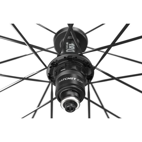 DT Swiss ARC 1100 DICUT wheel; carbon clincher 48 x 17 mm rim; rear