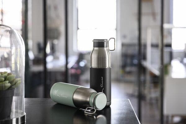 Elite Mia Thermo stainless steel vacuum bottle 550 ml celeste - 12 hours thermal