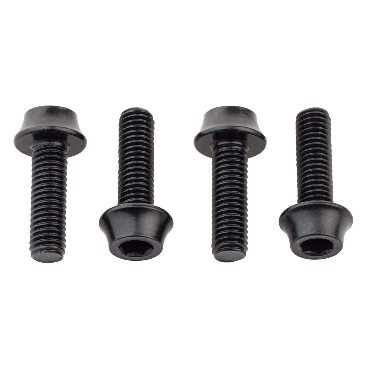 Wolf Tooth Water Bottle Cage Bolts Black / Set of 4