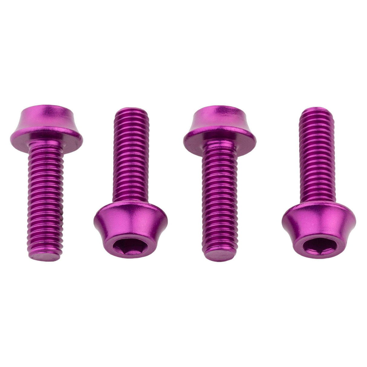Wolf Tooth Water Bottle Cage Bolts Purple / Set of 4