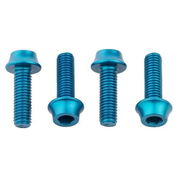 Wolf Tooth Water Bottle Cage Bolts Teal / Set of 4