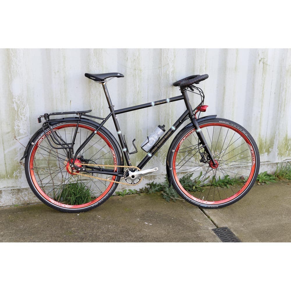 Passport Frostbright Insulated Reflective Water Bottle Silver/Red 550ml