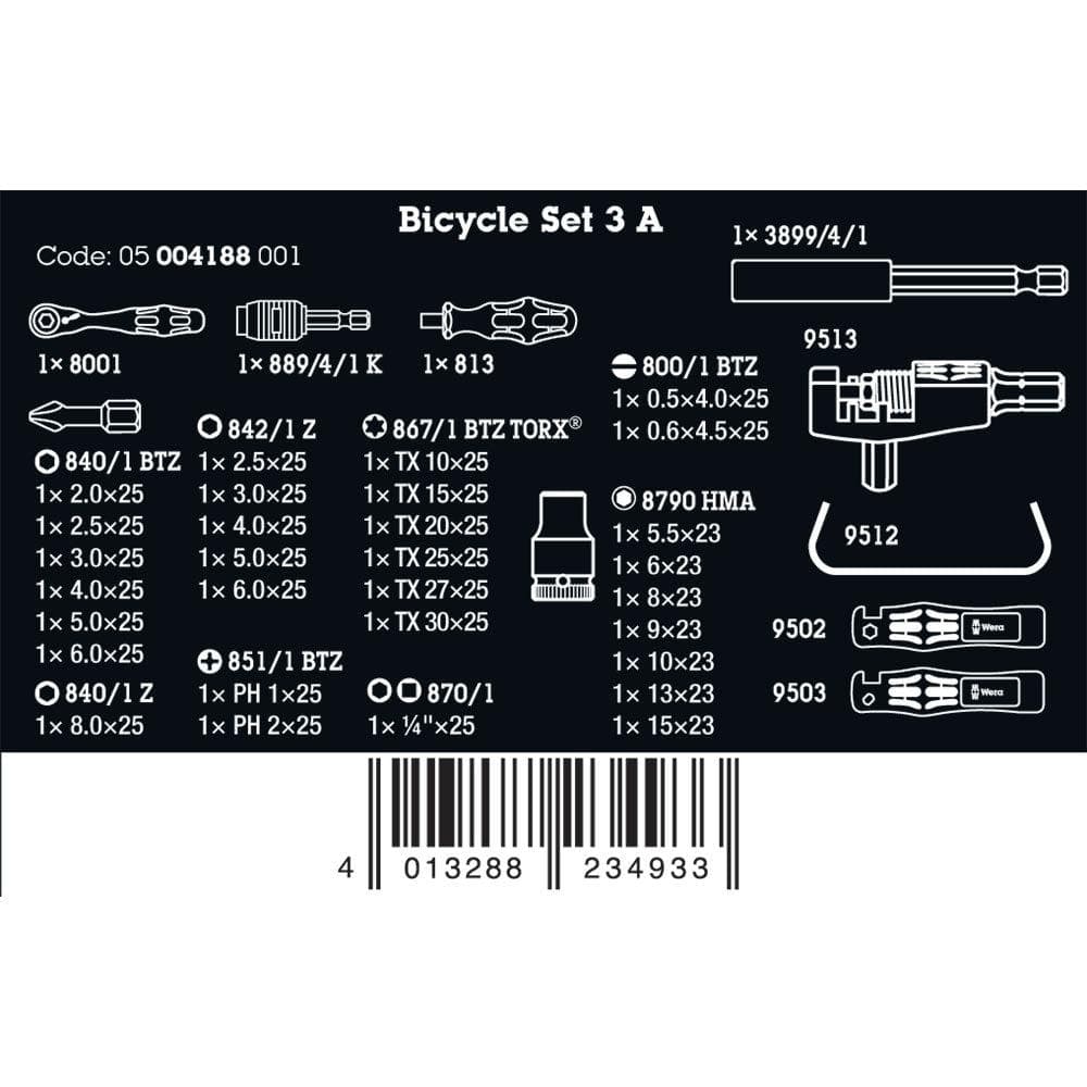Wera Tools Bicycle Set 3 A