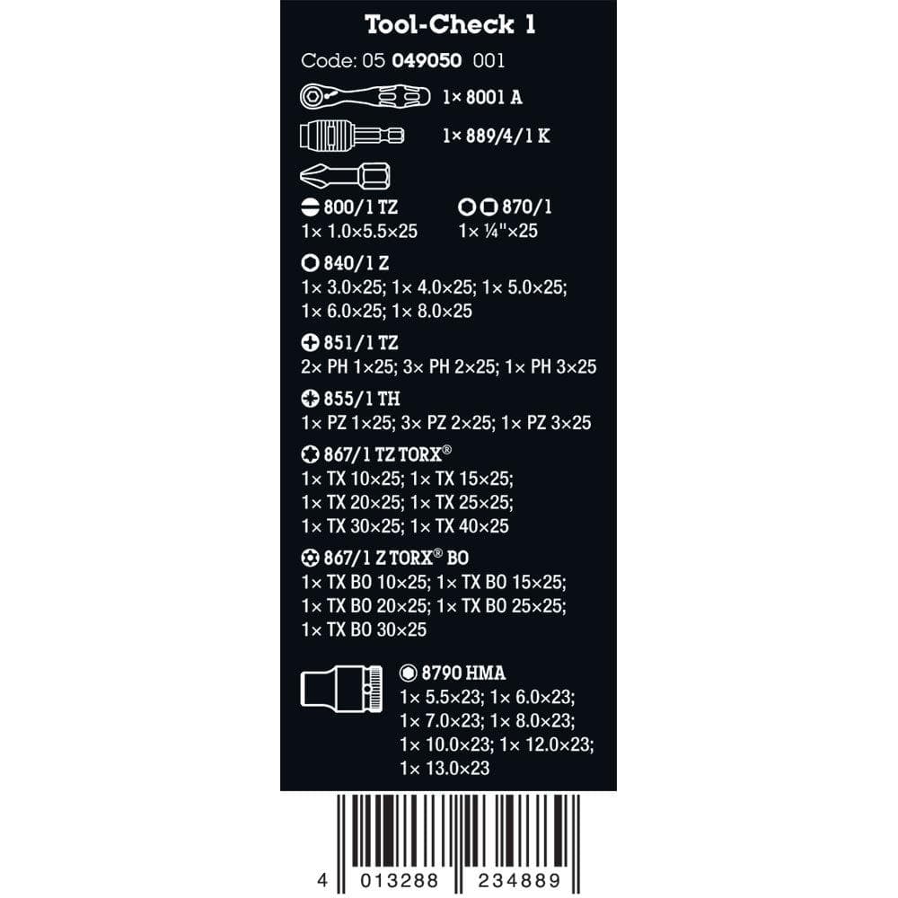 Wera Tools Tool-Check 1