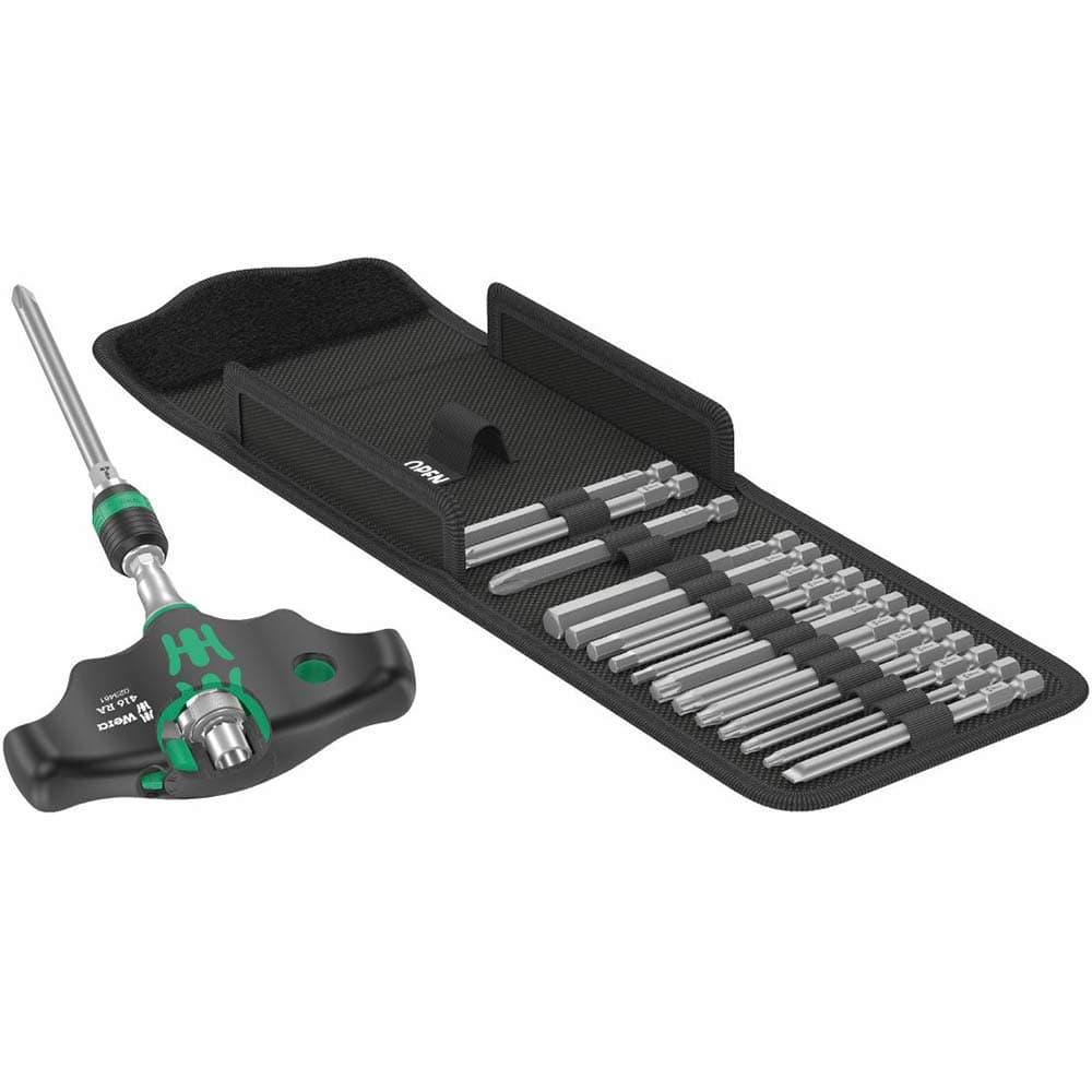 Wera Tools Screwdriver 400 Ratchet Set 17pc