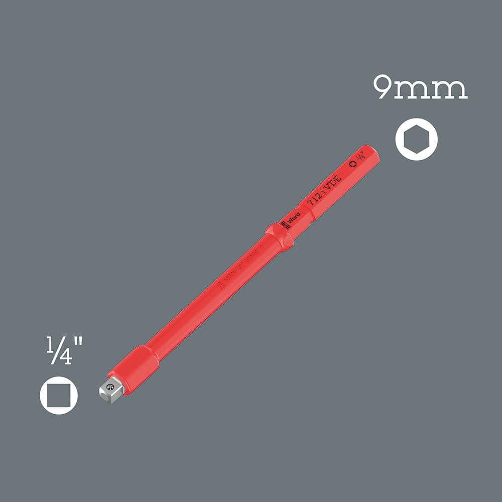 Wera Tools VDE Adaptor Blade A For 1/4" VDE-Sockets W/Packaging