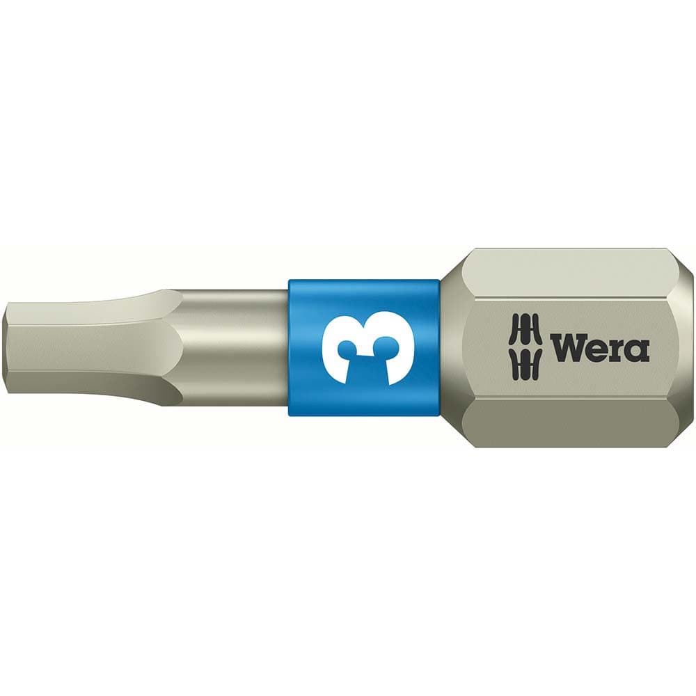 Wera Tools 3840/1 TS 3/25 Hex Bit Pack of 10