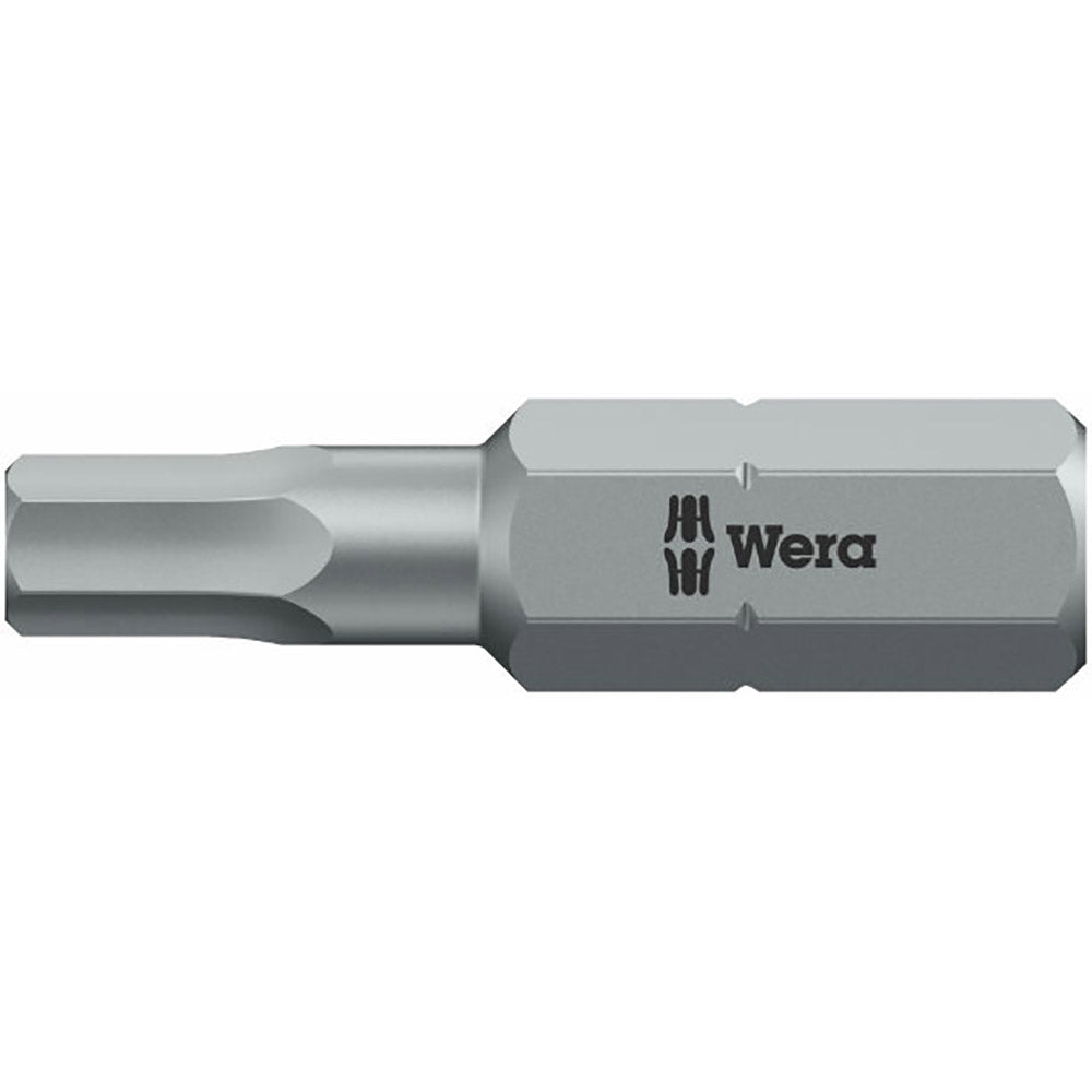 Wera Tools 840/1Z Bit Hex Extra Tough - 1.5mm -