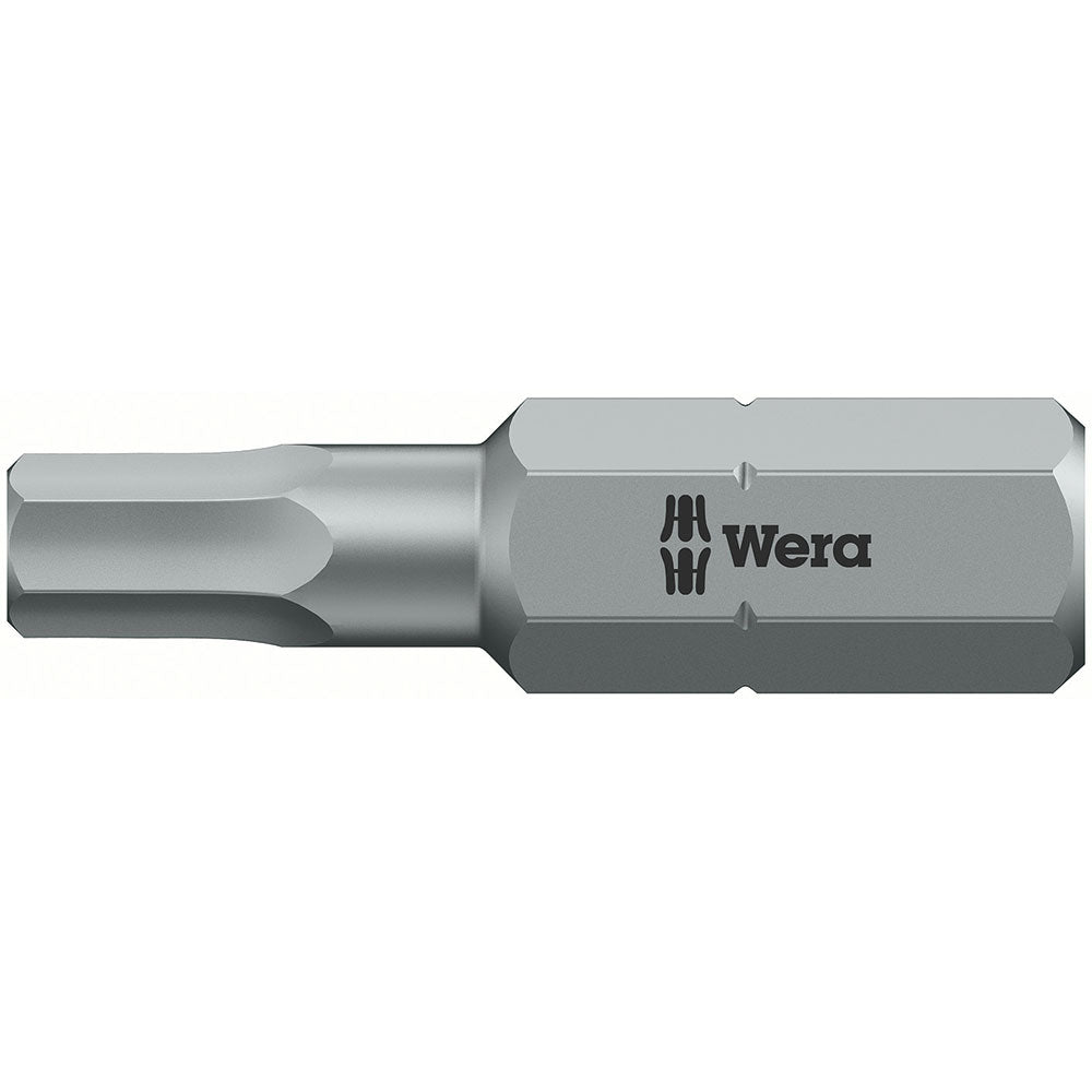 Wera Tools 840/1Z Bit Hex Extra Tough - 4mm -