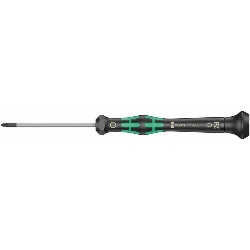 Wera Tools 2055 Prec. Pozidriv Screwdriver PZ 0 x 60mm