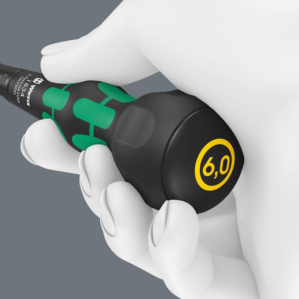 Wera Tools 1834 1,0 X 6,0 X 100mm Ball-Grip Screwdriver