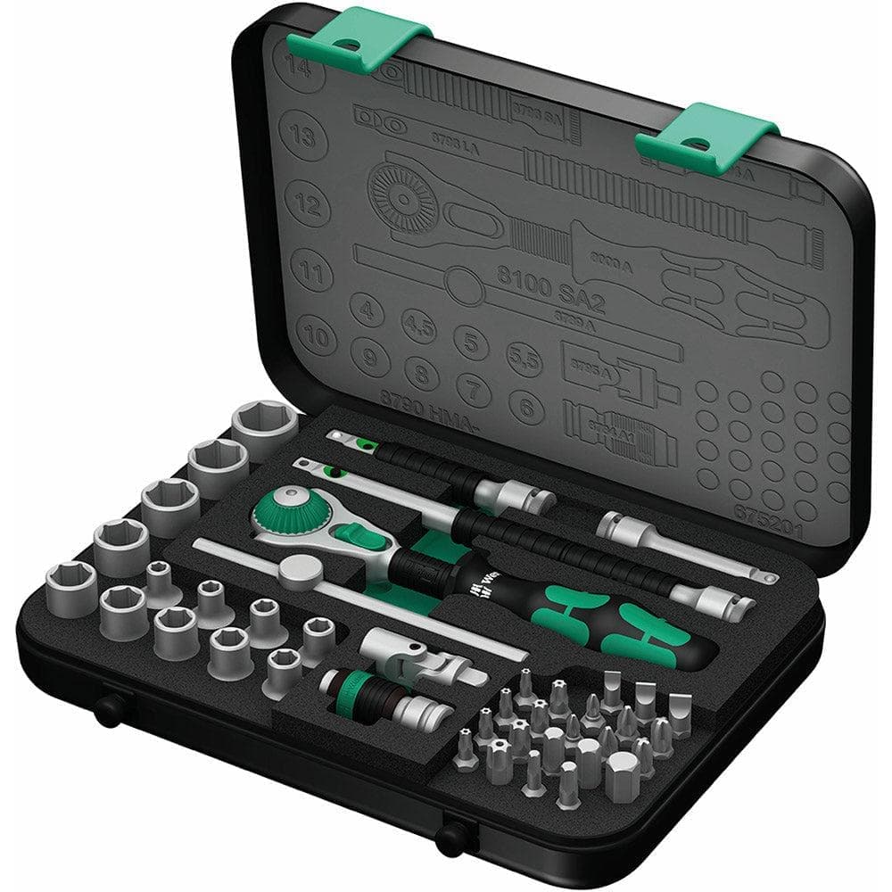 Wera Tools 8100 2 Speed Ratchet Set