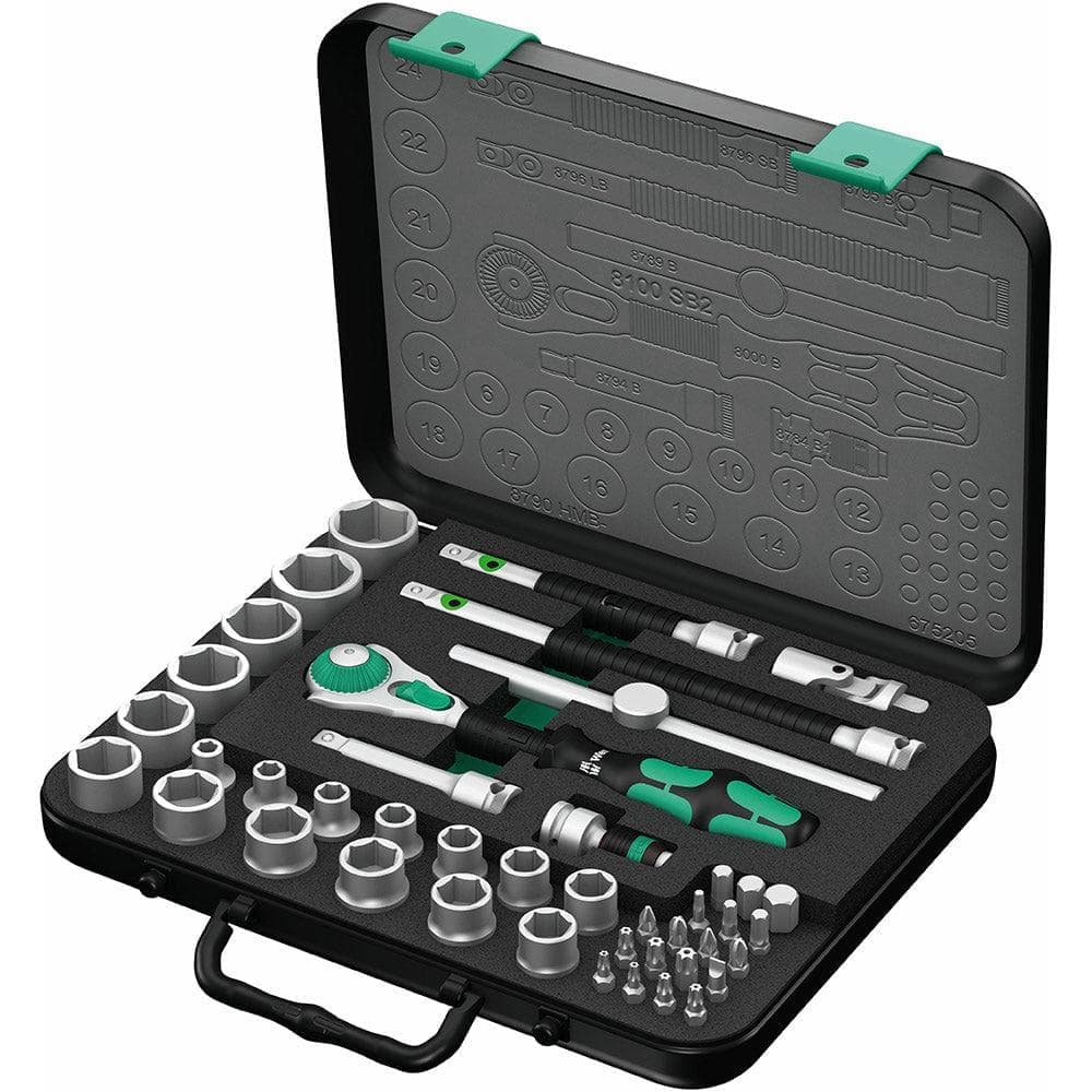 Wera Tools 8100 2 Speed Ratchet Set