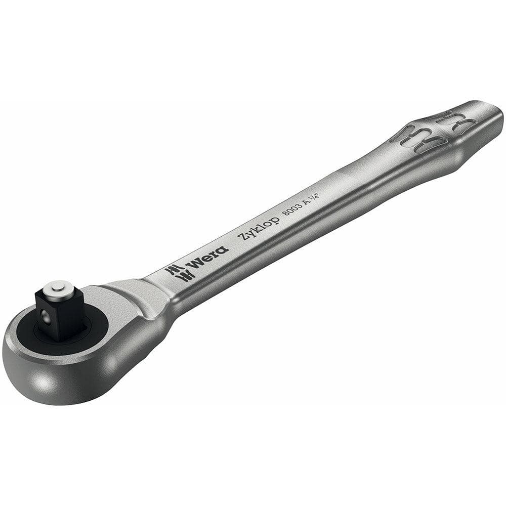 Wera Tools 8003 Ratchet W/Push Through Square