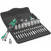 Wera Tools 8100 SA 6 Speed Ratchet Set 1/4 Drive 28pcs
