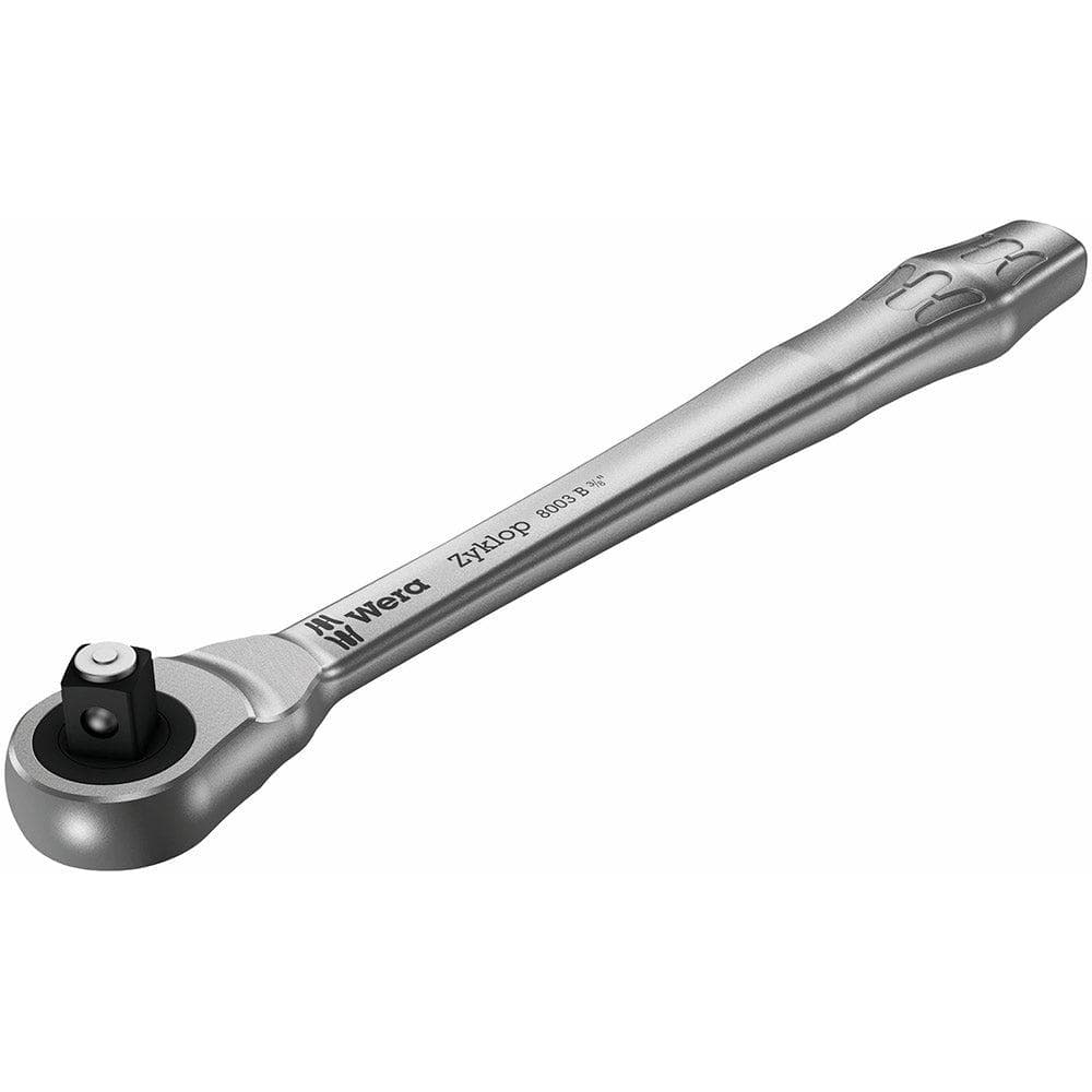Wera Tools 8003 Ratchet W/Push Through Square