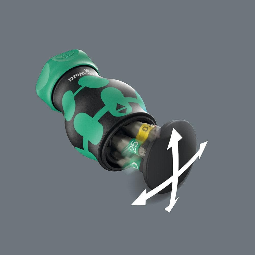 Wera Tools Kraftform Kompakt Stubby Magazine Screwdriver