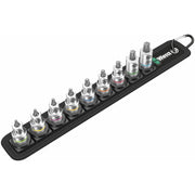 Wera Tools Belt B 3 Torx HF Bit Socket Set 3/8 9pc