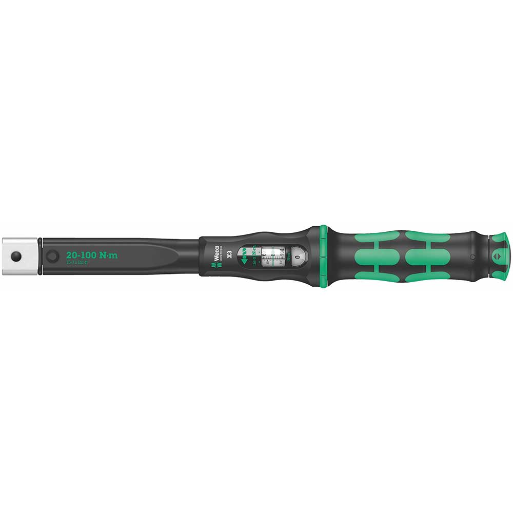 Wera Tools Click Torque x 3 Wrench 20-100NM 9 x 12mm