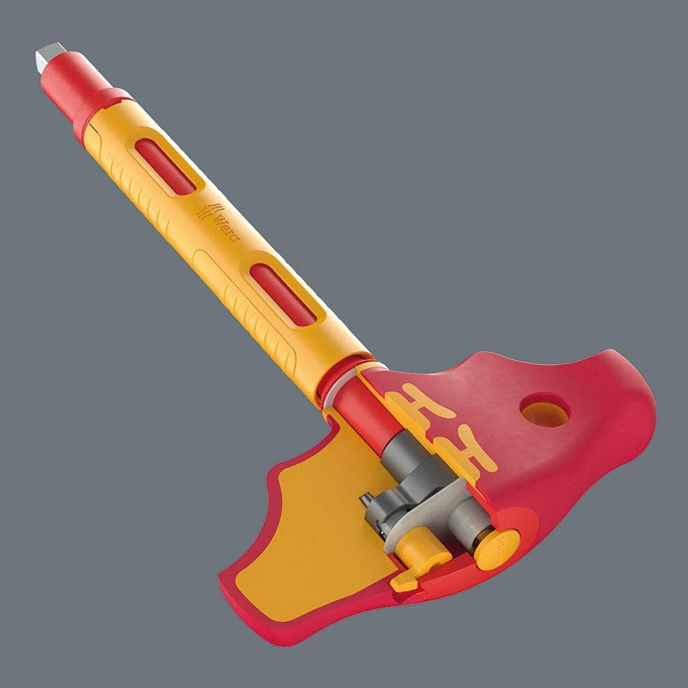 Wera Tools VDE T-Handle Ratchet Screwdriver for Sockets