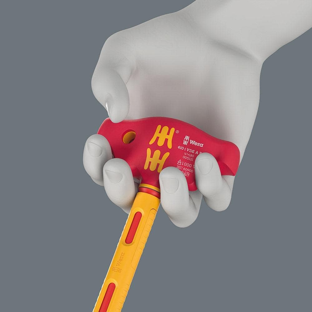 Wera Tools VDE T-Handle Ratchet Screwdriver for Sockets