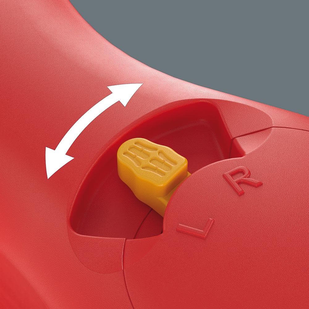 Wera Tools 410 I VDE B Ra T-Handle Ratchet Screwdriver 3/8"