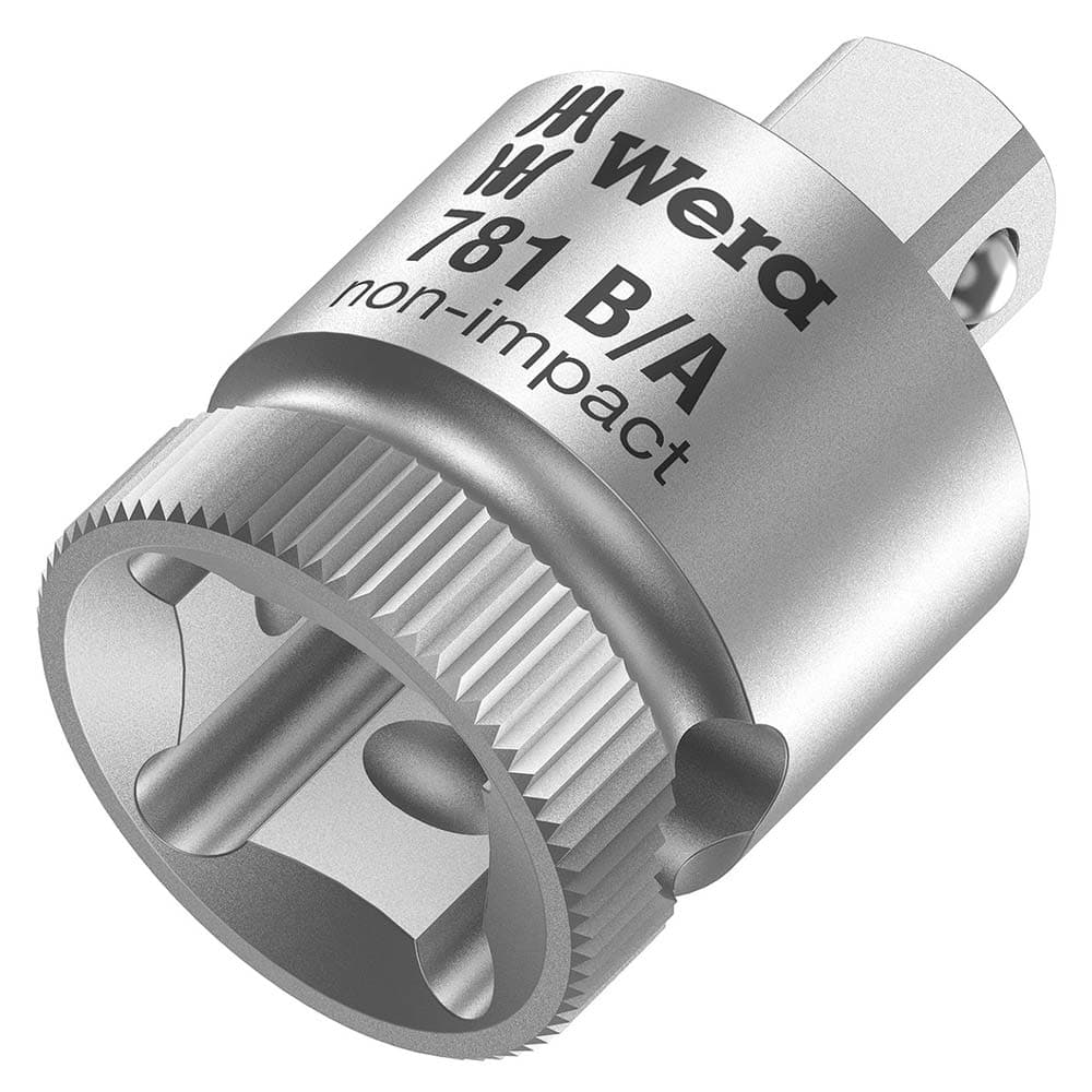 wera-tools-781-3/8-to-1/4-square-adaptor-27mm-length