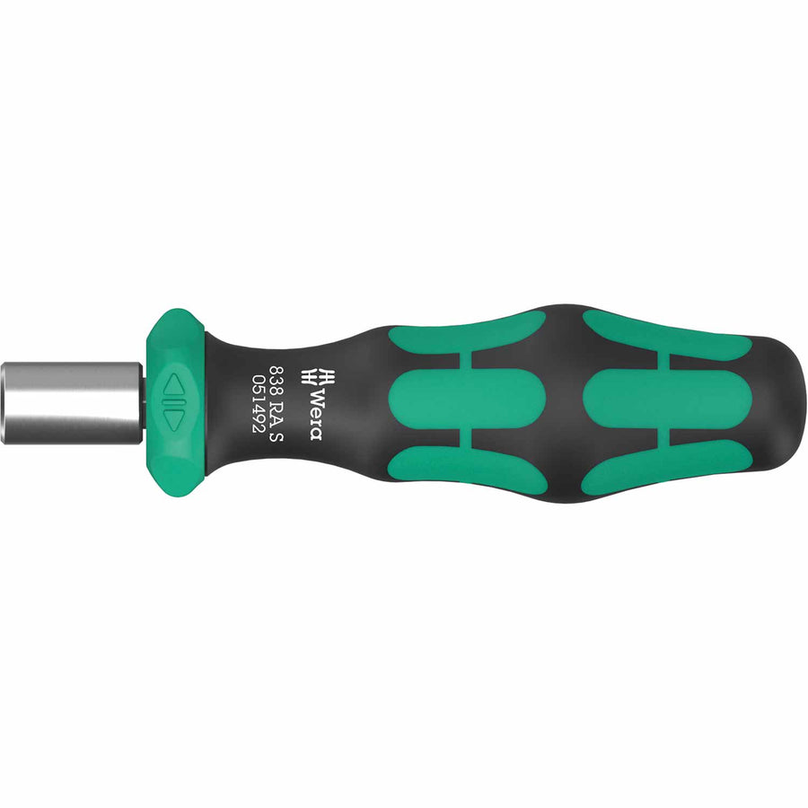 Wera Tools 838 RA S Ratcheting Screwdriver Handle 1/4