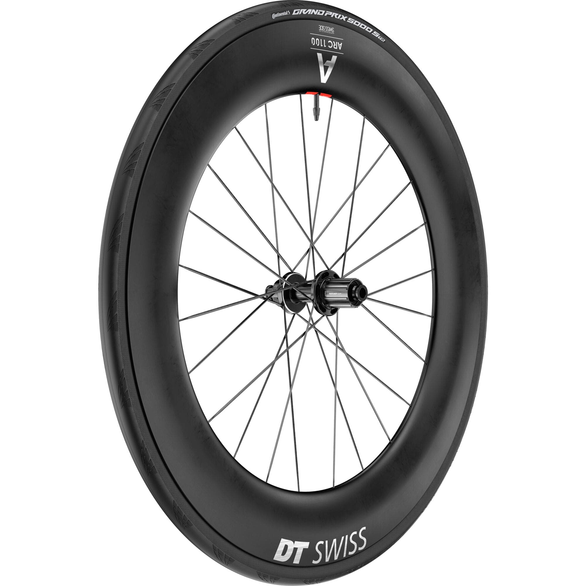 DT-Swiss-ARC-1100-DICUT-disc-brake-WTS,-carbon-clincher-85-x-22-mm-rim,-rear-with-tyre