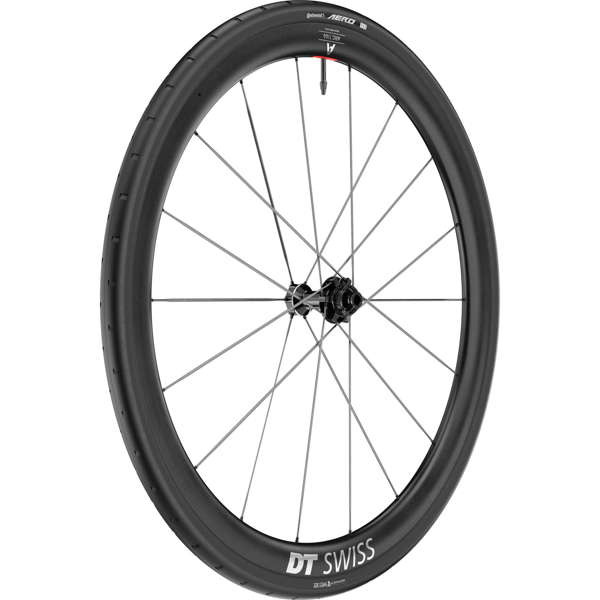 DT Swiss ARC 1100 Carbon Spoke disc brake WTS; 38 x 20 mm rim; front