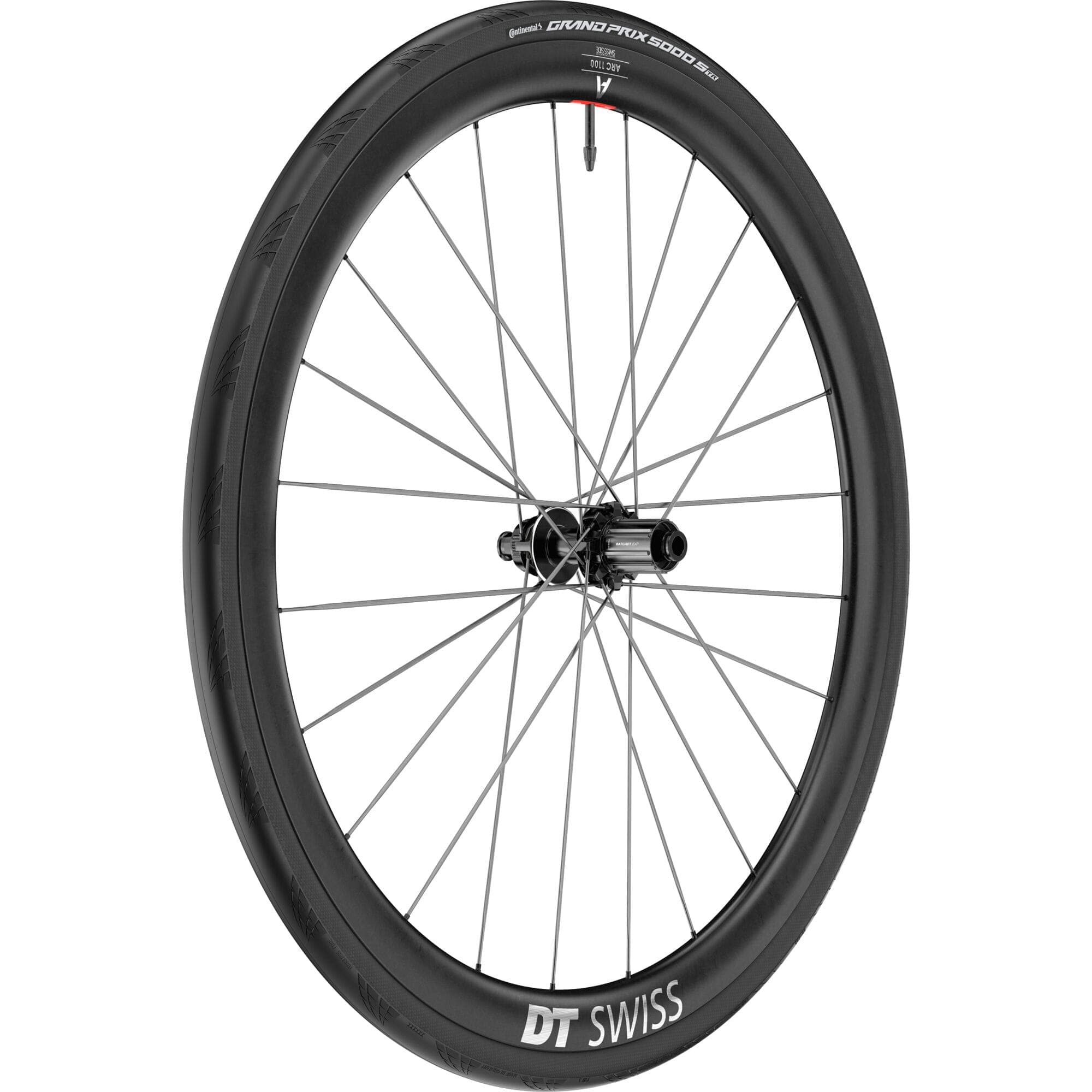 DT Swiss ARC 1100 Carbon Spoke disc brake WTS; 38 x 20 mm rim; rear