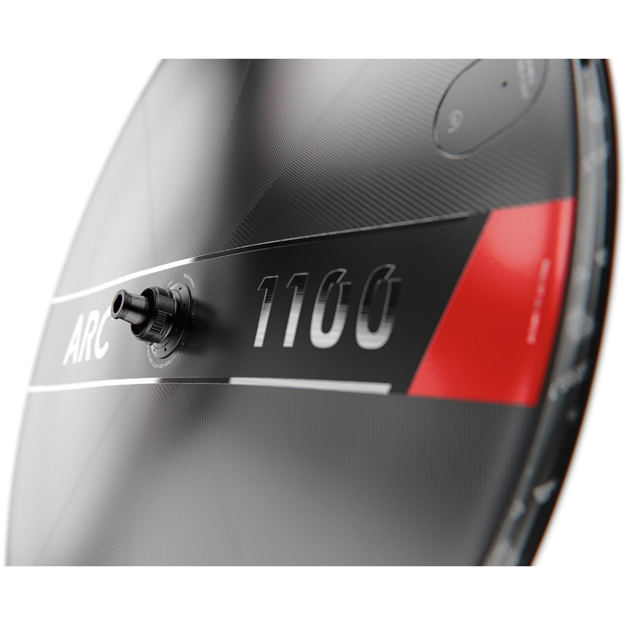 DT Swiss ARC 1100 DICUT disc, disc brake WTS, carbon clincher 20 mm rim, rear with tyre