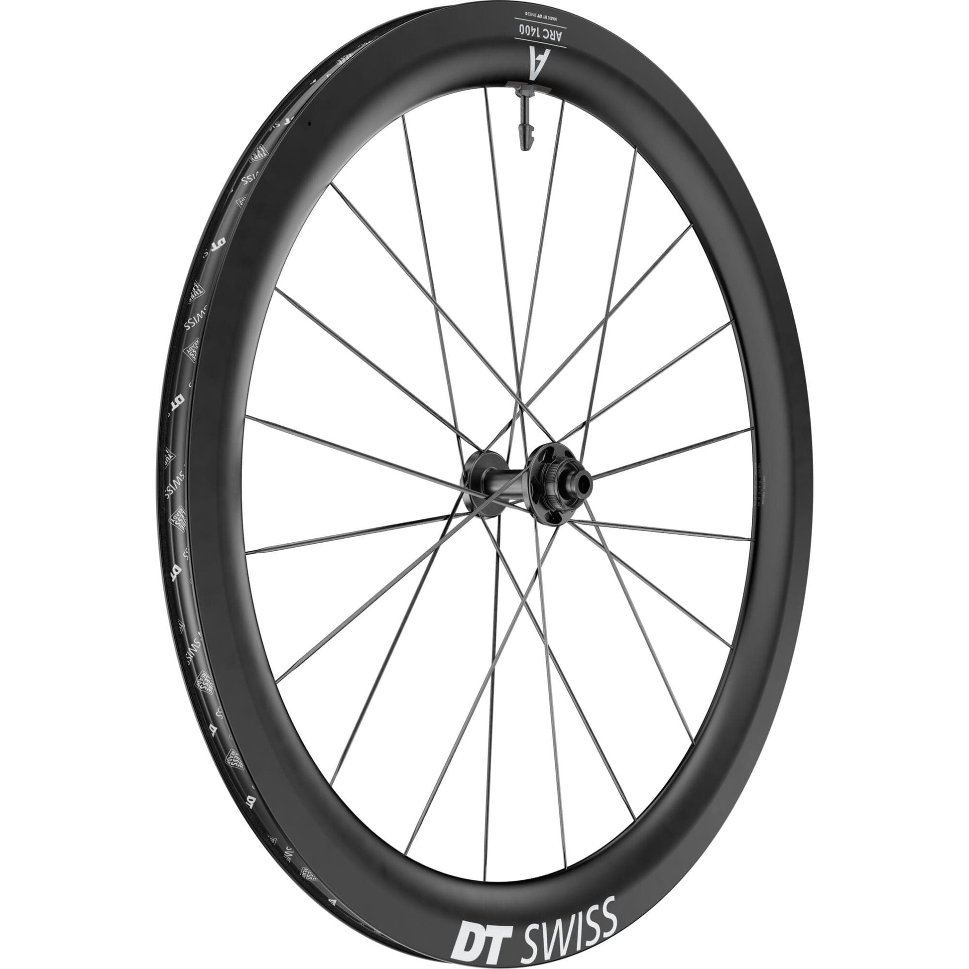 DT-Swiss-ARC-1400-DICUT-disc-brake-wheel,-carbon-clincher-55-x-22-mm-rim,-front
