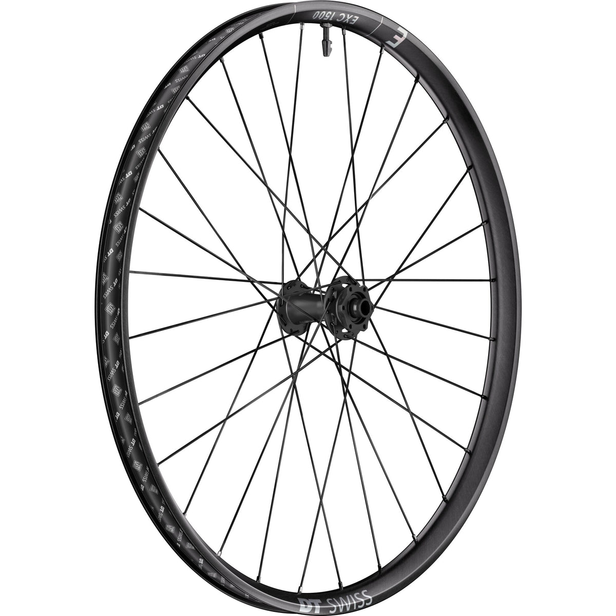 DT Swiss EXC 1500; 30 mm rim; 15 mm BOOST axle; 29 inch front