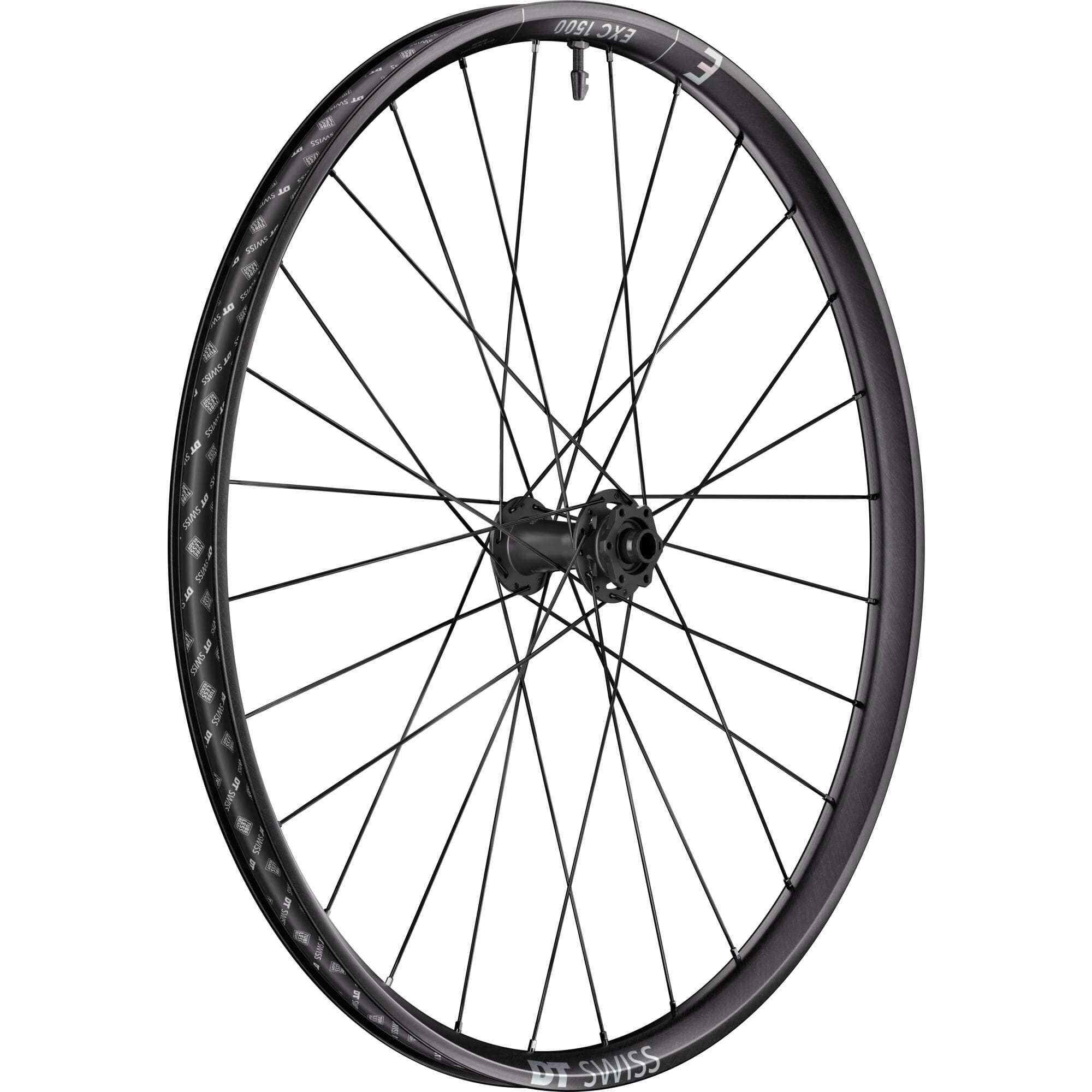 DT Swiss EXC 1500; 30 mm rim; 15 mm BOOST axle; 29 inch front