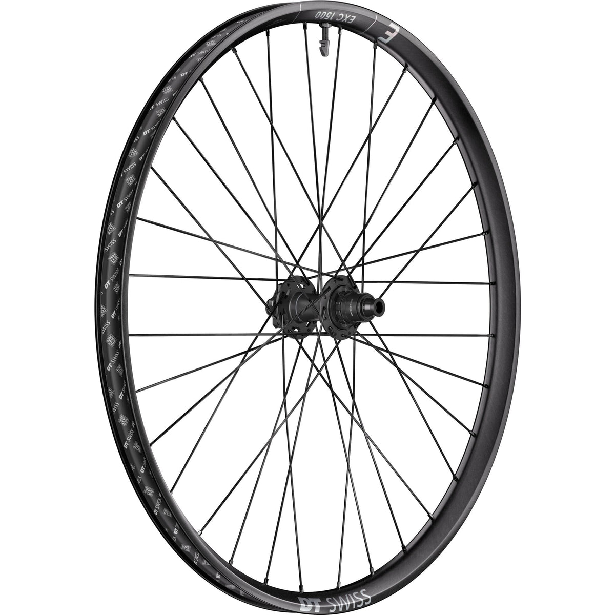 DT Swiss EXC 1500; 30 mm rim; BOOST axle; MICRO SPLINE / XD; 27.5 inch rear