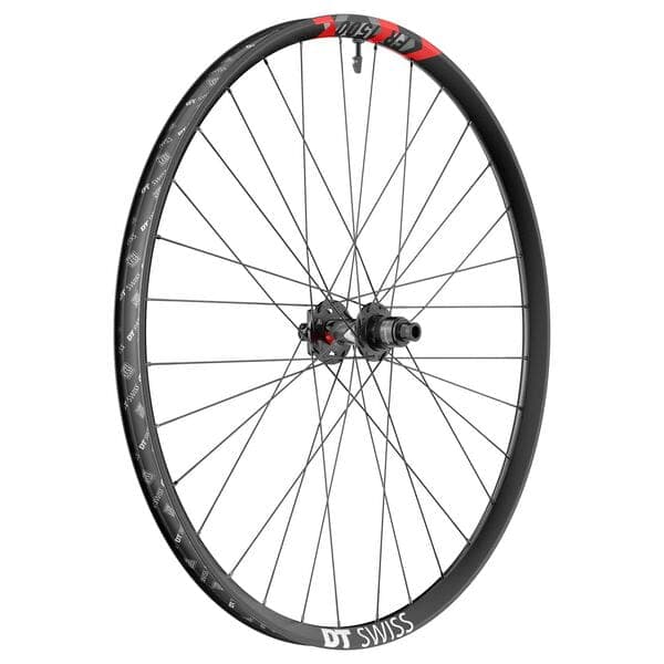 DT Swiss FR 1500 wheel; 30 mm rim; 12 x 148 mm BOOST axle; 27.5 inch rear