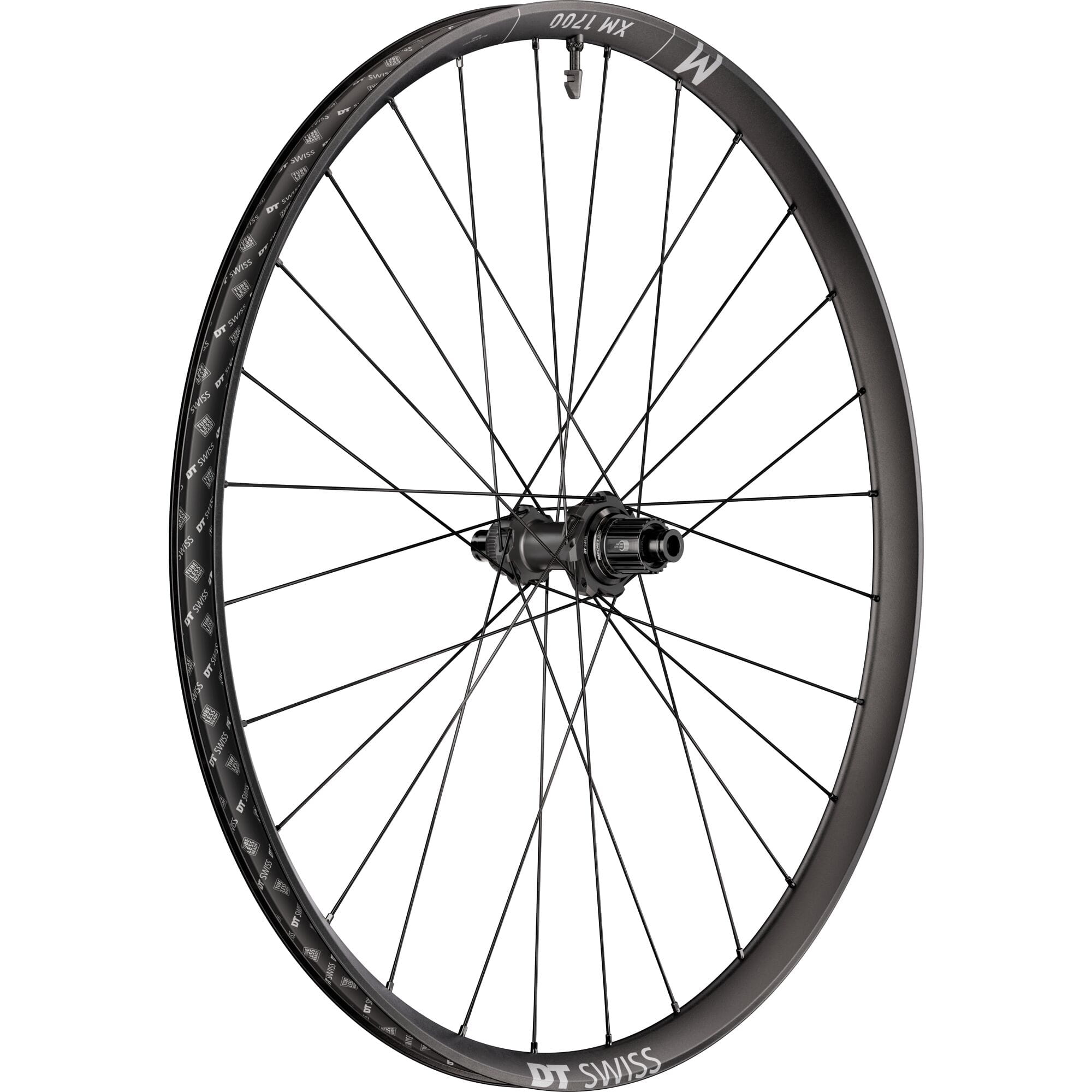DT Swiss XM 1700 wheel; 30 mm rim; 12 x 148 mm BOOST axle ; 29 inch rear MICRO SPLINE