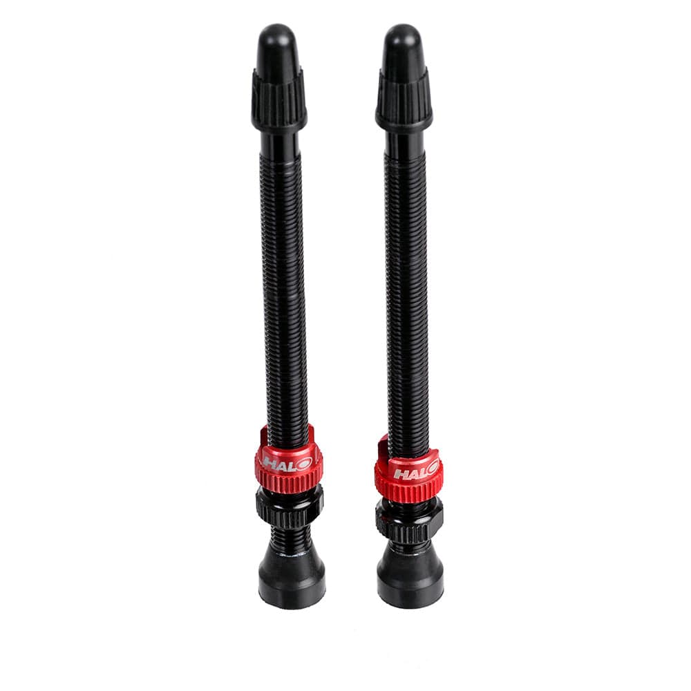 Halo Tubeless Valves Black 100mm