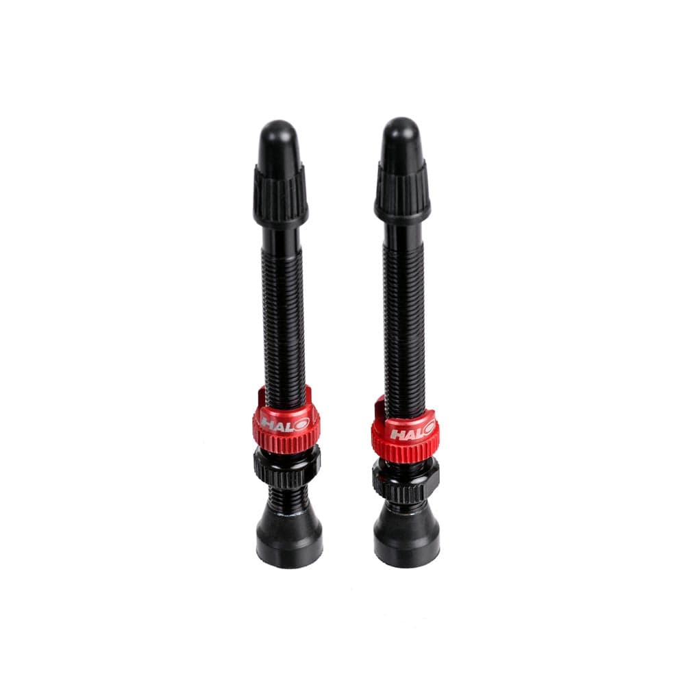 Halo Tubeless Valves Black 60mm