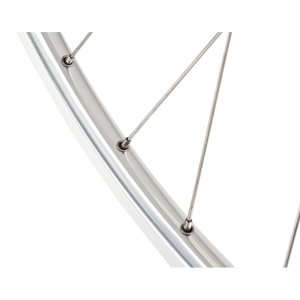 Halo Retro 700c Wheels Polished Silver 700c