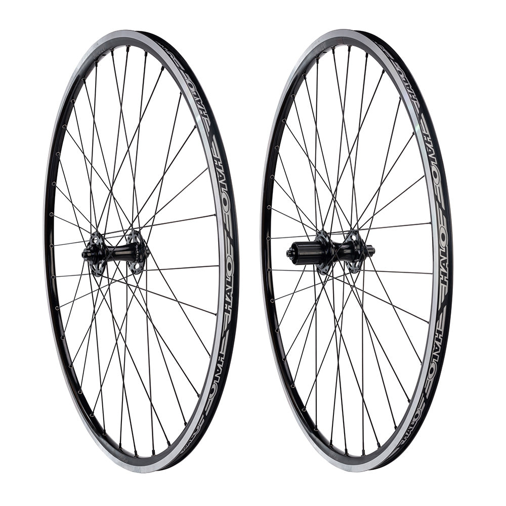 Halo Retro Black 700c Wheels  Black 700c