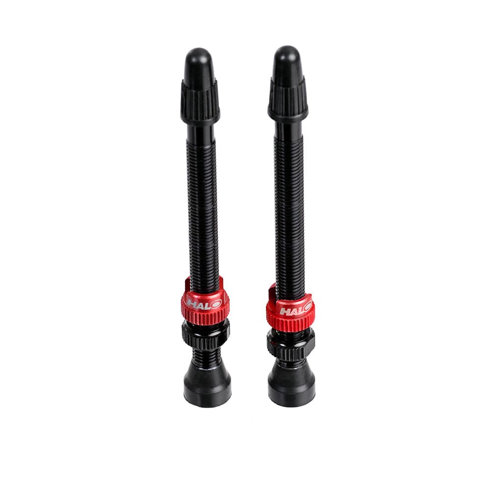 Halo Tubeless Valves Black 80mm