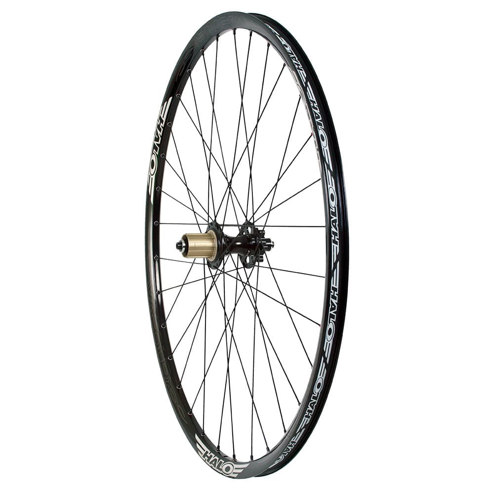 Halo Vapour 26 MT Supadrive, MT Supadrive 142Thru/135QR Disc Hub, 32H, Shimano HG, Black DB Spokes