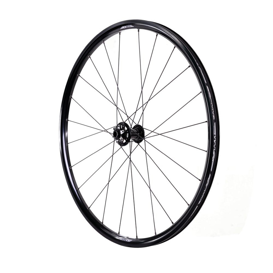 Halo White Line Road Disc Front, Disc rim on SB IS Disc front hub, 12mm only. 24H - QR adaptor tube available separately