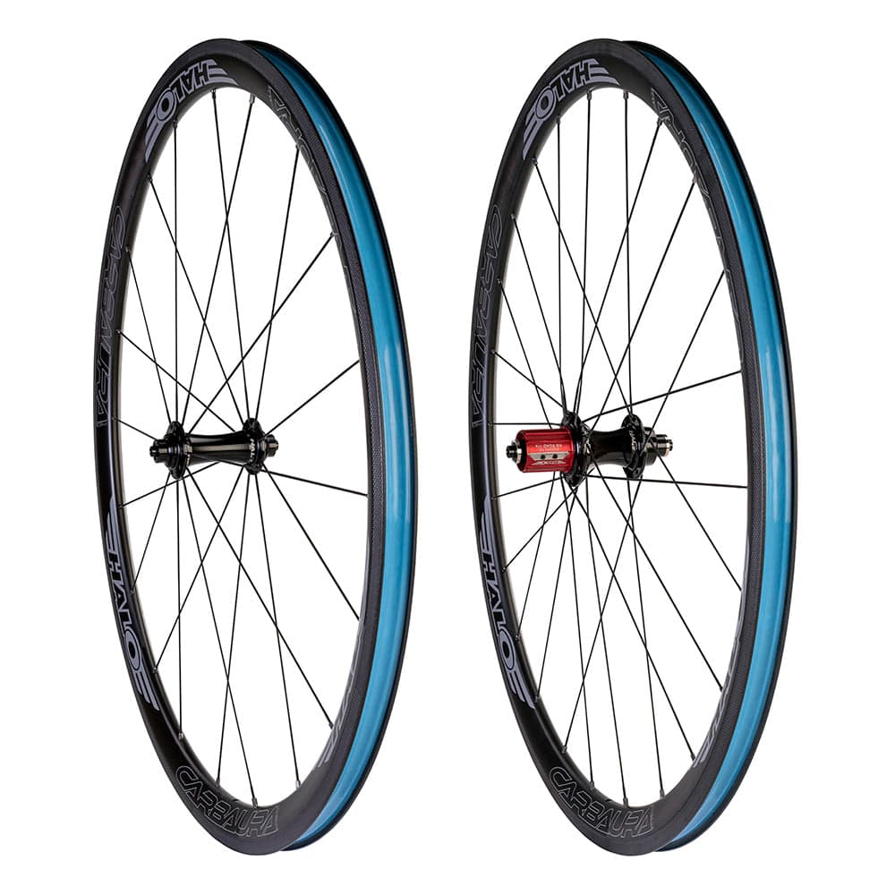 Halo Carbaura RC35 RS2 Supadrive Wheelset Black 700c